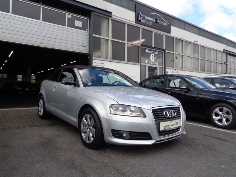 Silber Gebraucht 2008 Audi A3 Cabriolet Attraction Cabrio | 7.990 € (Fairer Preis) - Bild 1/4