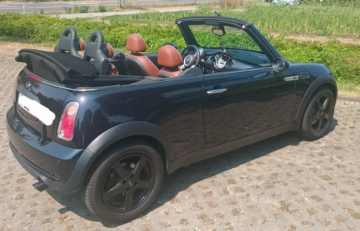 Gebraucht Mini One Cabriolet 98 PS (72 kW) 2007 Schwarz Cabrio
