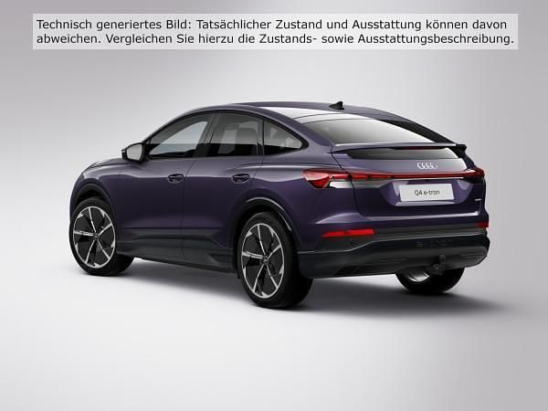 Gebraucht Audi Q4 Sportback e-tron S-Line 210 kW (286 PS) 2025 Violett (auroraviolett metallic) SUV