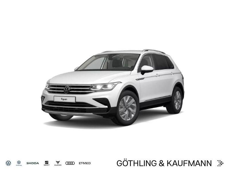Pure white Gebraucht 2022 VW Tiguan Elegance SUV | 31.930 € (Guter Preis) - Bild 1/4