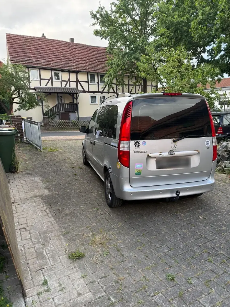Gebraucht Mercedes Vaneo 125 PS (91 kW) 2002 Silber Van / Kleinbus