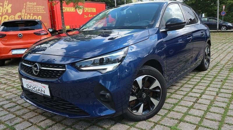 Blau Gebraucht 2022 Opel Corsa-e Elegance Kleinwagen | 11.990 € (Superpreis) - Bild 1/4