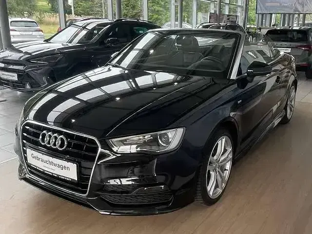 Gebraucht Audi A3 S-Line 2016 Schwarz Cabrio