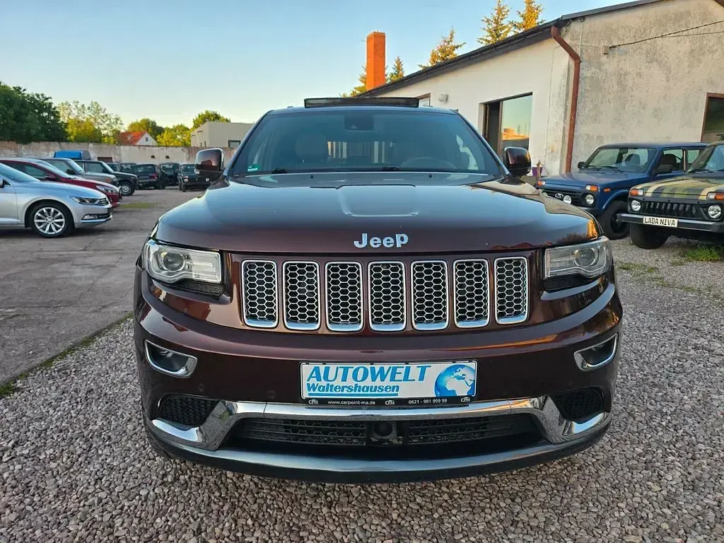 Gebraucht Jeep Grand Cherokee Summit 250 PS (183 kW) 2013 Braun SUV
