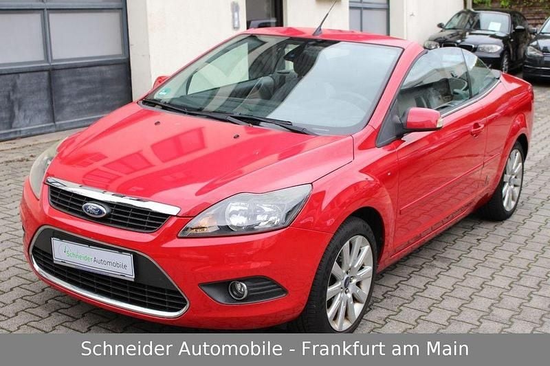 Rot Gebraucht 2008 Ford Focus Cabriolet Cabrio | 4.950 € (Fairer Preis) - Bild 1/4
