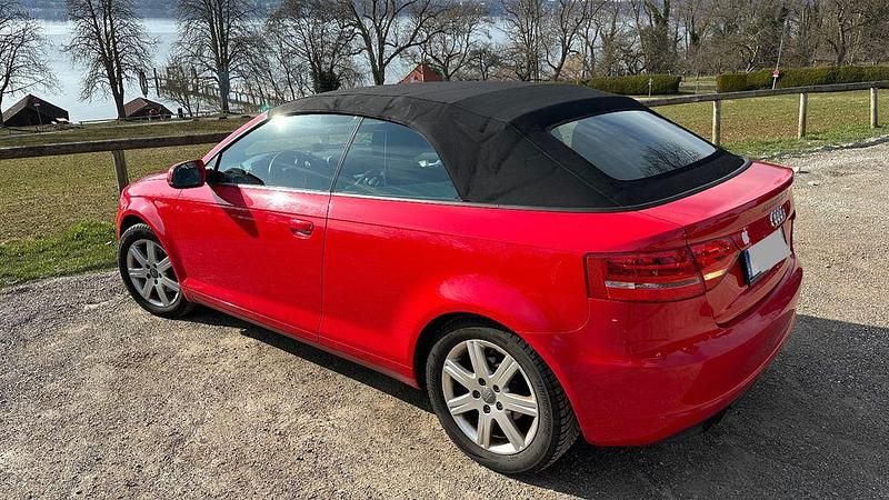 Gebraucht Audi A3 Cabriolet Ambiente 125 PS (91 kW) 2011 Rot Cabrio