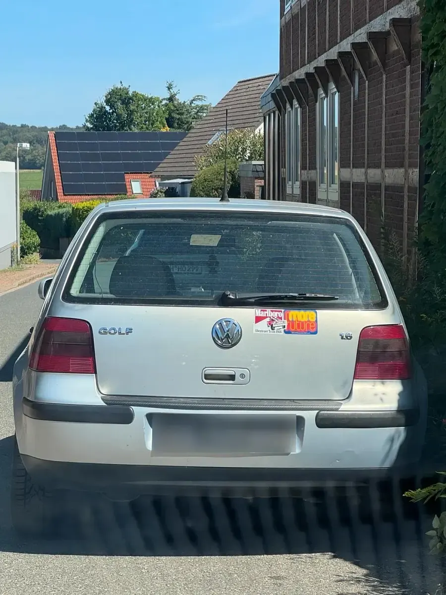 Gebraucht VW Golf IV 1998 Silber Kleinwagen