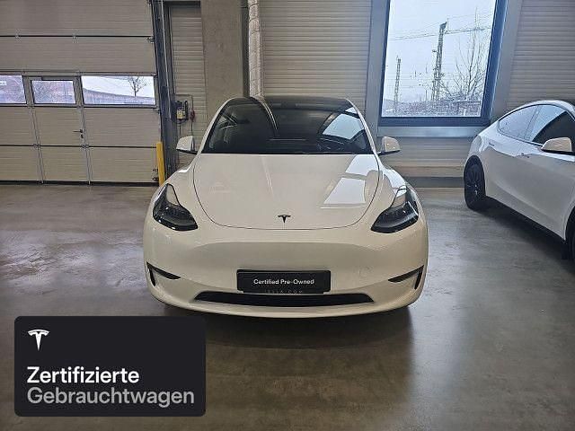 Gebraucht Tesla Model Y Long Range AWD 258 kW (351 PS) 2022 Pearl white multicoat SUV