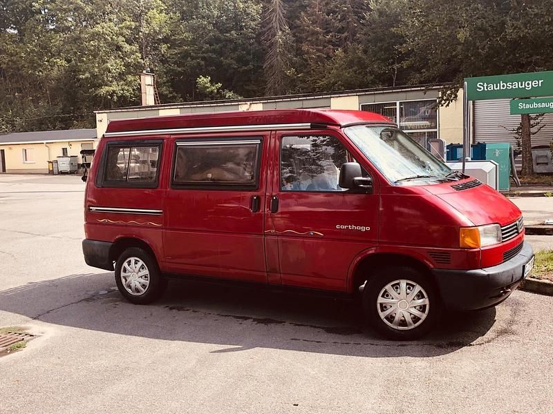 Gebraucht VW T4 68 PS (50 kW) 1996 Rot Van