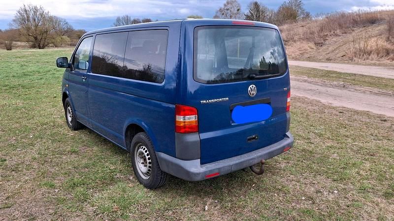 Usata VW Transporter 131 CV (96 kW) 2007 Blu Furgone