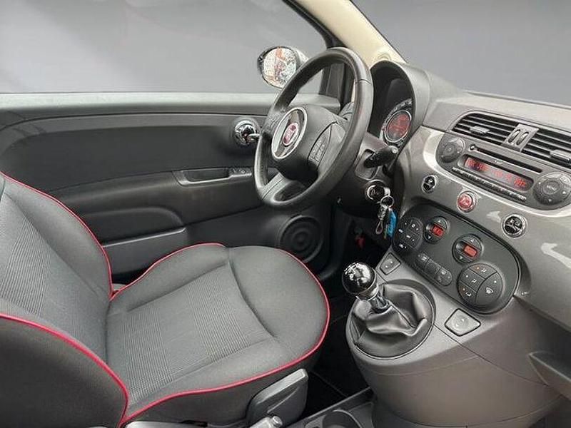 Gebraucht Fiat 500 Lounge 69 PS (50 kW) 2015 Pompei grau metallic Kleinwagen