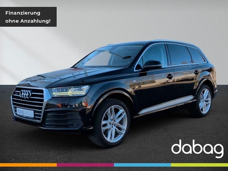 Gebraucht Audi Q7 S-Line 272 PS (200 kW) 2017 Orcaschwarz/deep black SUV