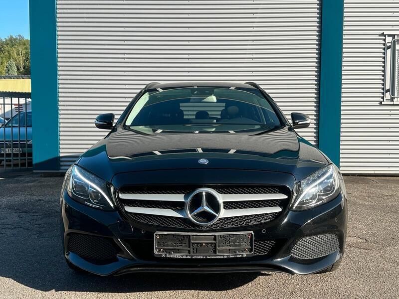 Schwarz Gebraucht 2014 Mercedes C200 Kombi | 11.490 € - Bild 1/4