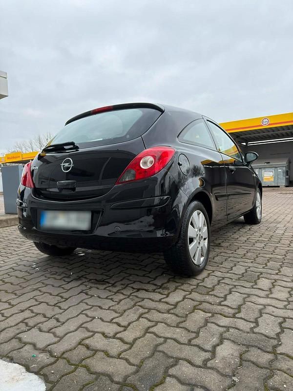 Gebraucht Opel Corsa 60 PS (44 kW) 2007 Schwarz Kleinwagen