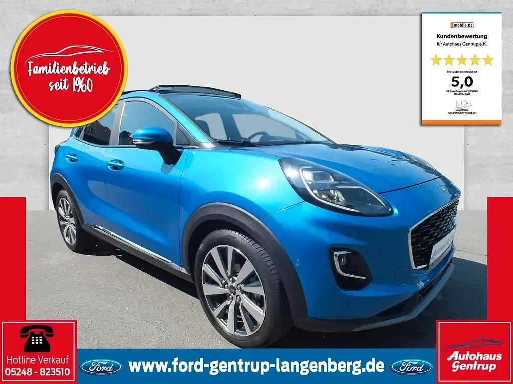 Gebraucht Ford Puma Titanium X 155 PS (114 kW) 2022 Blau SUV