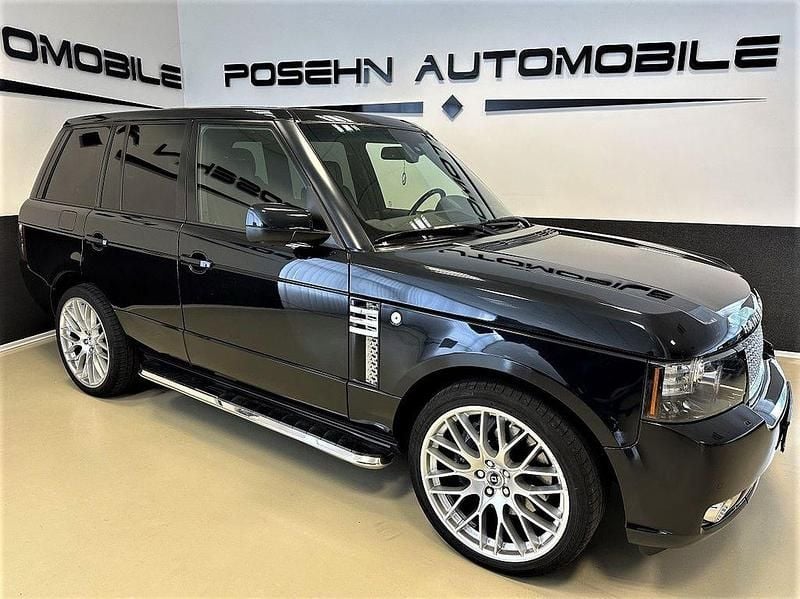 Schwarz Gebraucht 2012 Land Rover Range Rover Autobiography SUV | 24.350 € (Teuer) - Bild 1/4