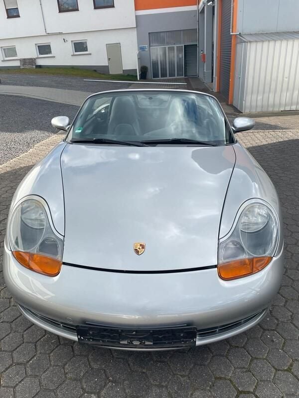 Silber Gebraucht 2002 Porsche 986 Boxster Cabrio | 12.999 € (Superpreis) - Bild 1/4