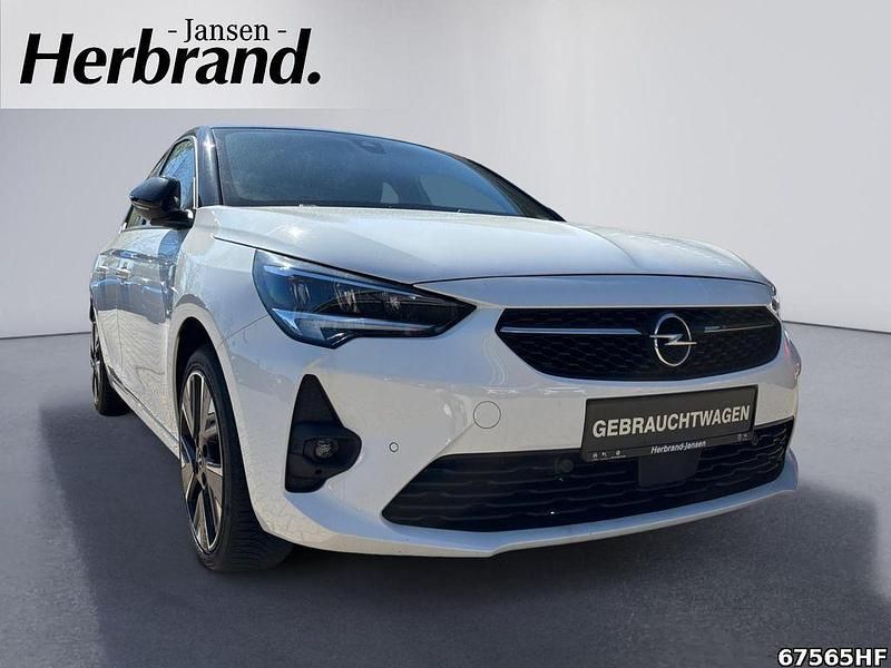 Gebraucht Opel Corsa-e GS Line 100 kW (136 PS) 2022 Jade weiss/arktis weiss Kleinwagen