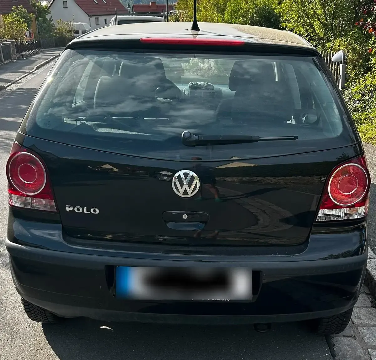 Gebraucht VW Polo 60 PS (44 kW) 2008 Schwarz Kleinwagen