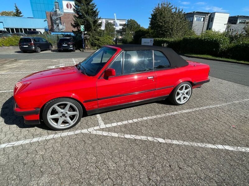 Gebraucht BMW 320 Cabriolet Performance 129 PS (94 kW) 1990 Rot Cabrio