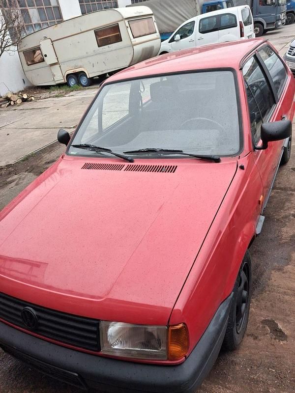 Used VW Polo 45 HP (33 kW) 1992 Red Coupe
