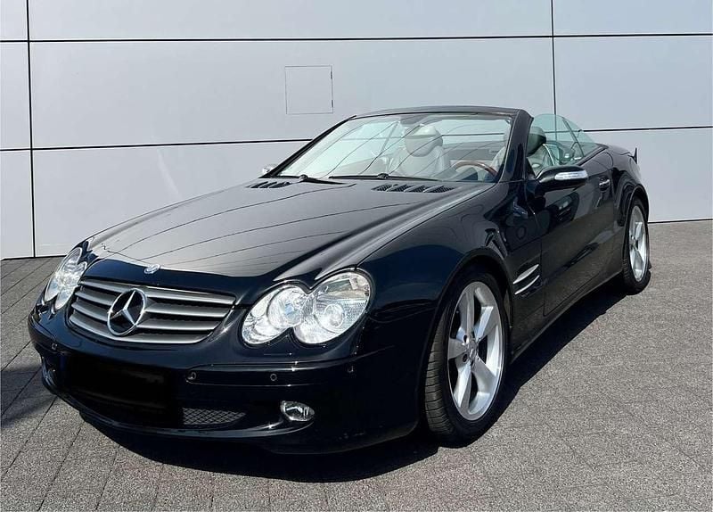 Schwarz Gebraucht 2006 Mercedes SL350 Cabrio | 15.599 € (Guter Preis) - Bild 1/4