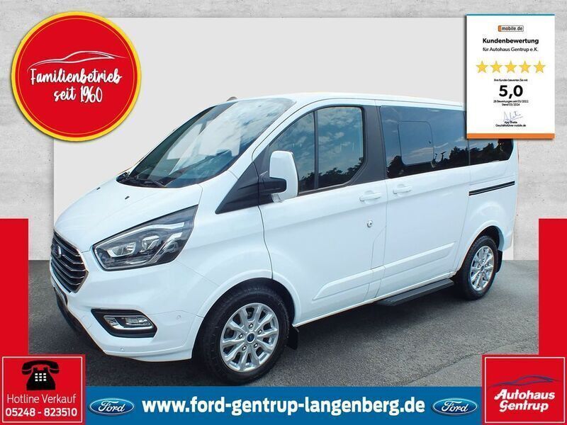 Weiß Gebraucht 2023 Ford Tourneo Custom Van / Kleinbus | 38.950 € (Fairer Preis) - Bild 1/4