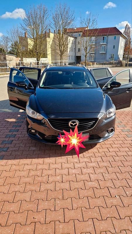 Gebraucht Mazda 6 150 PS (110 kW) 2014 Schwarz Kombi