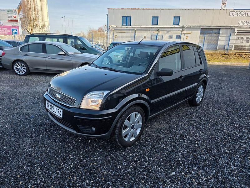 Second-hand Ford Fusion 68 CP (50 kW) 2004 Negru Berlinǎ