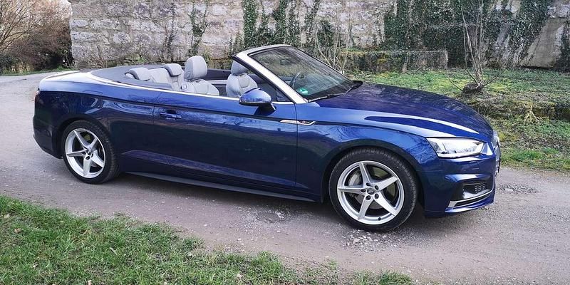 Gebraucht Audi A5 Cabriolet Sport 252 PS (185 kW) 2017 Blau Cabrio