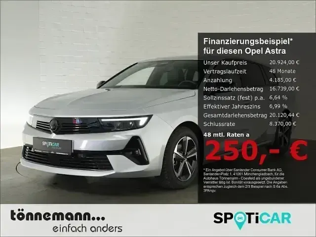 Gebraucht Opel Astra 131 PS (96 kW) 2024 Kleinwagen