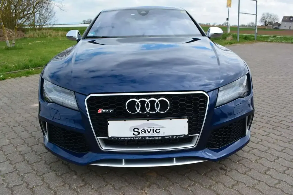 Gebraucht Audi RS7 Sportback Sport 666 PS (489 kW) 2014 Estorilblau kristalleffekt Kleinwagen