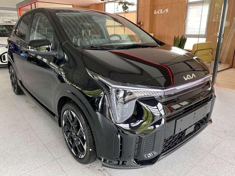 Schwarz Neu 2025 Kia Picanto GT-Line Kleinwagen | 19.990 € (Fairer Preis) - Bild 1/4