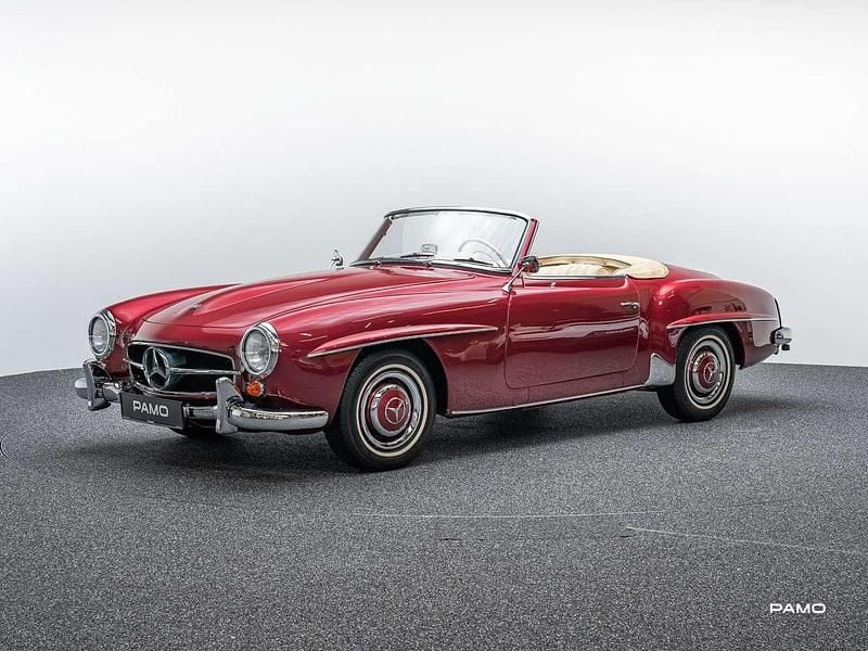 Gebraucht Mercedes 190 105 PS (77 kW) 1958 Erdbeerrotmetallic Limousine