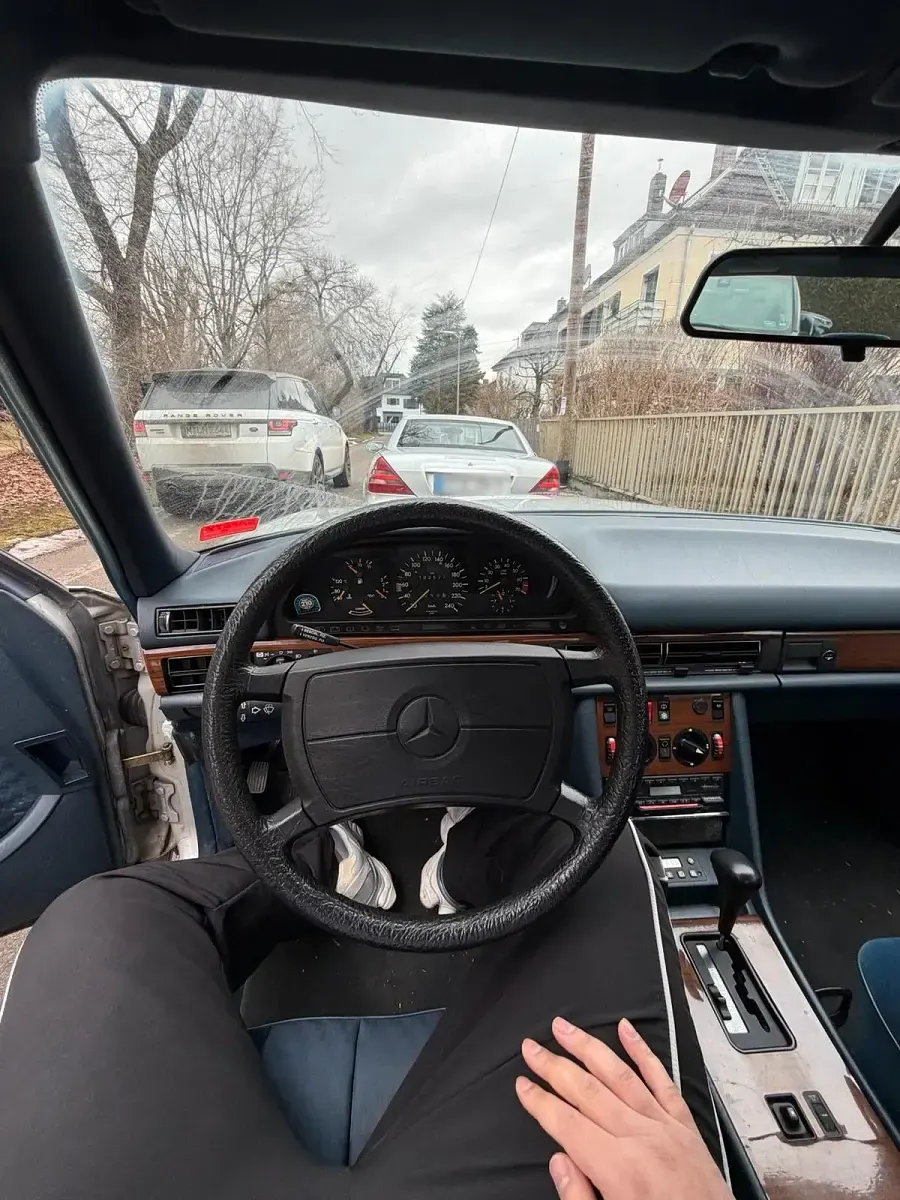 Gebraucht Mercedes 300 1988 Silber Limousine