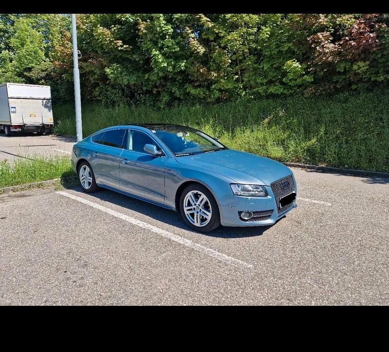 Gebraucht Audi A5 Sportback 211 PS (155 kW) 2009 Blau Kleinwagen
