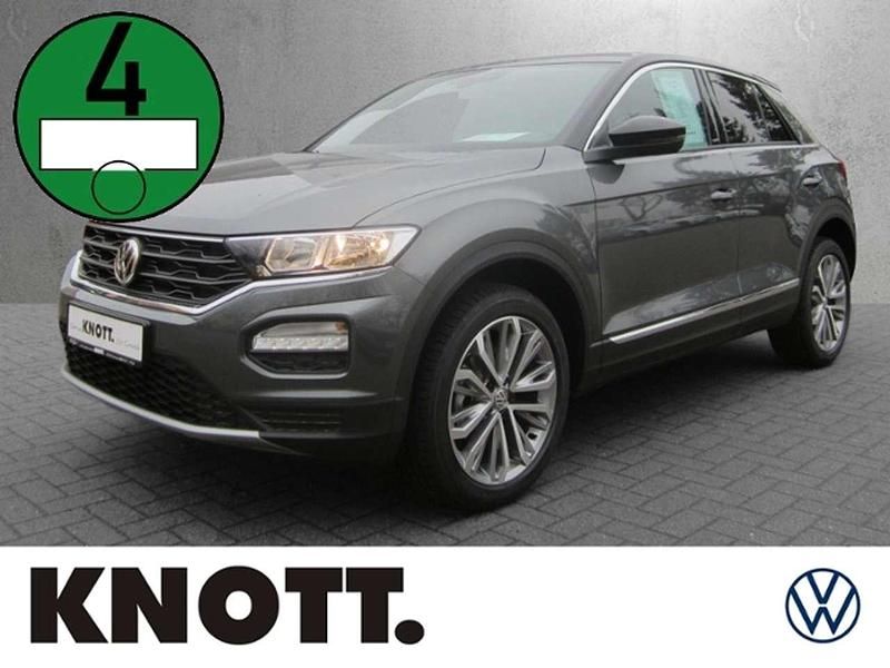 Grau metallic Gebraucht 2020 VW T-Roc United SUV | 22.689 € - Bild 1/4