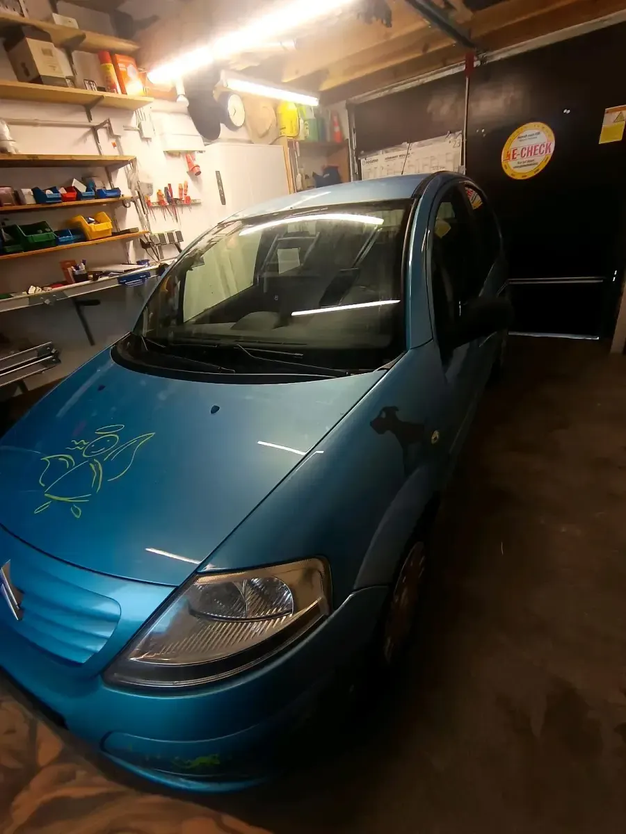 Gebraucht Citroën C3 73 PS (53 kW) 2005 Blau Kleinwagen