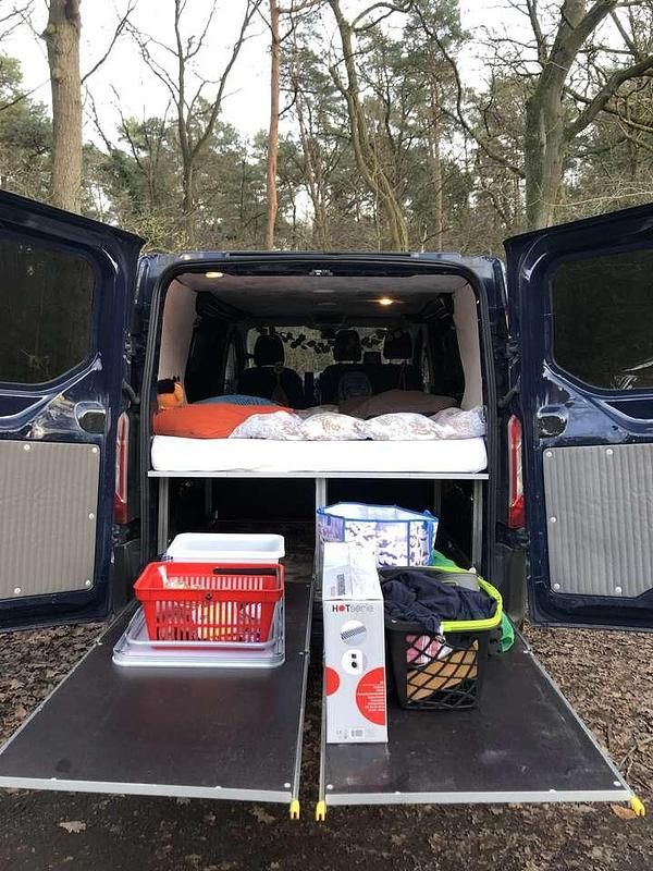 Gebraucht Ford Transit Custom 125 PS (91 kW) 2013 Blau Abholung