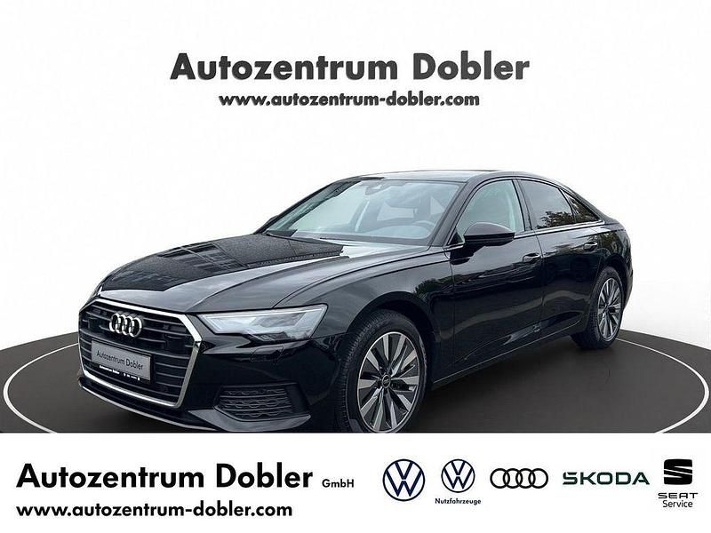 Brilliantschwarz Gebraucht 2023 Audi A6 Premium Limousine | 34.880 € (Superpreis) - Bild 1/4
