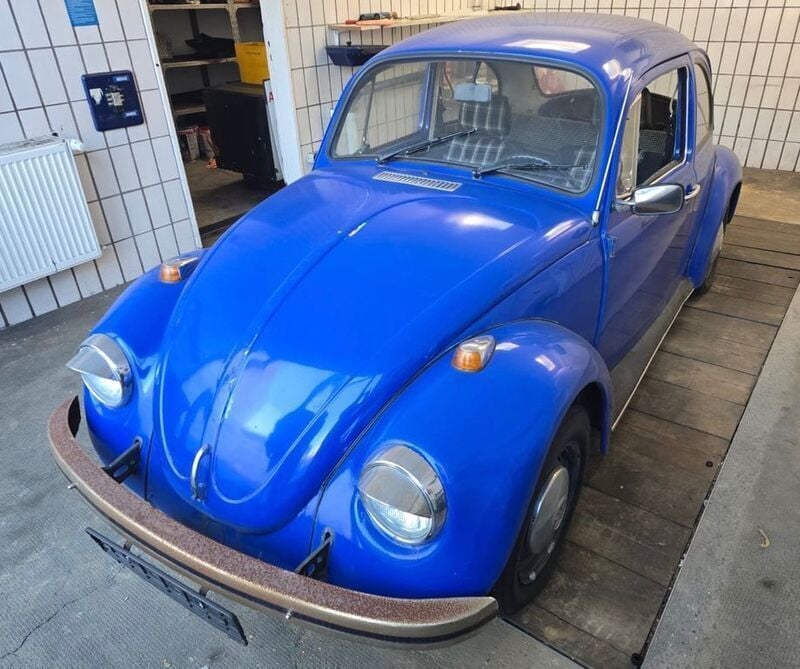 Blau Gebraucht 1987 VW Käfer Limousine | 3.950 € - Bild 1/4