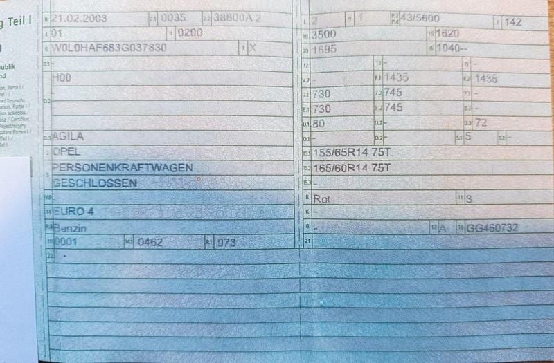 Gebraucht 2003 Opel Agila Kleinwagen | 999 € (Fairer Preis) - Bild 1/4