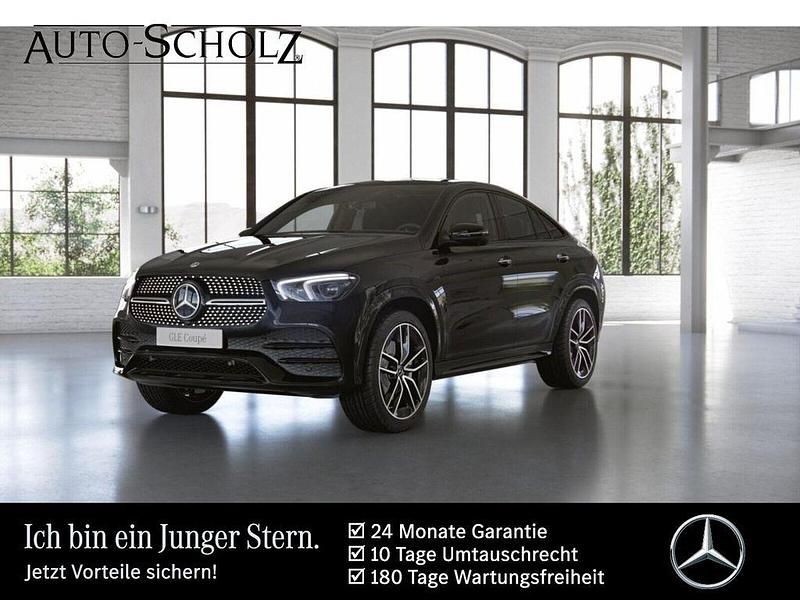 Schwarz Gebraucht 2021 Mercedes GLE350 AMG Coupé | 69.843 € (Teuer) - Bild 1/3