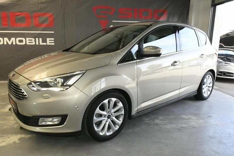 Gebraucht Ford C-MAX Titanium 150 PS (110 kW) 2015 Silber Van / Kleinbus