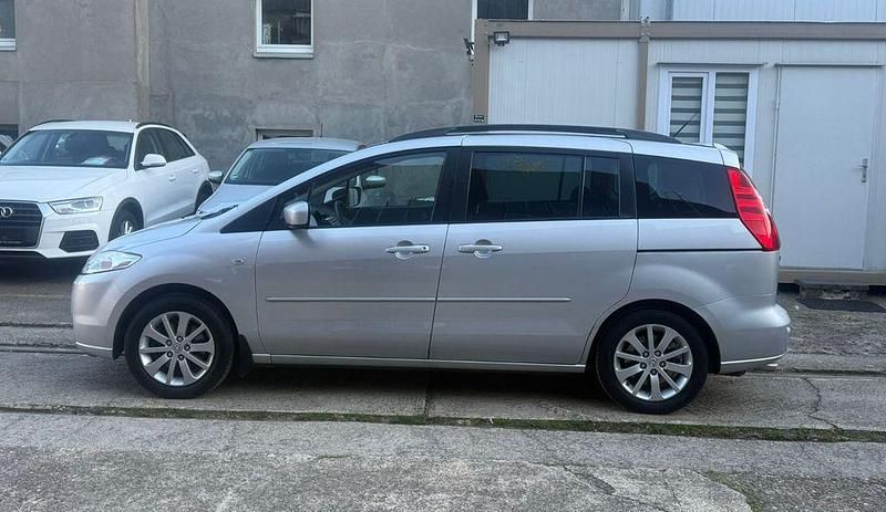 Gebraucht Mazda 5 Exclusive 116 PS (85 kW) 2008 Silber Van / Kleinbus
