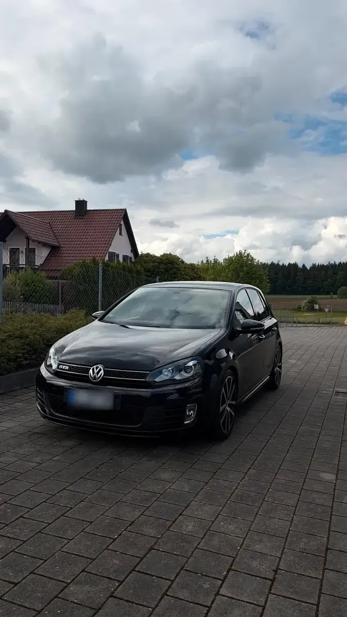 Usata VW Golf VI GTD 170 CV (125 kW) 2011 Nero Utilitaria