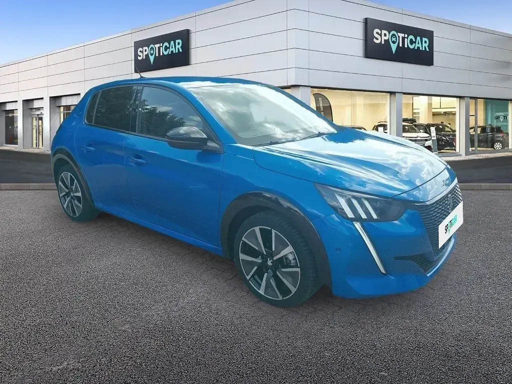 Gebraucht Peugeot e-208 GTi 100 kW (136 PS) 2022 Vertigo blau Kleinwagen