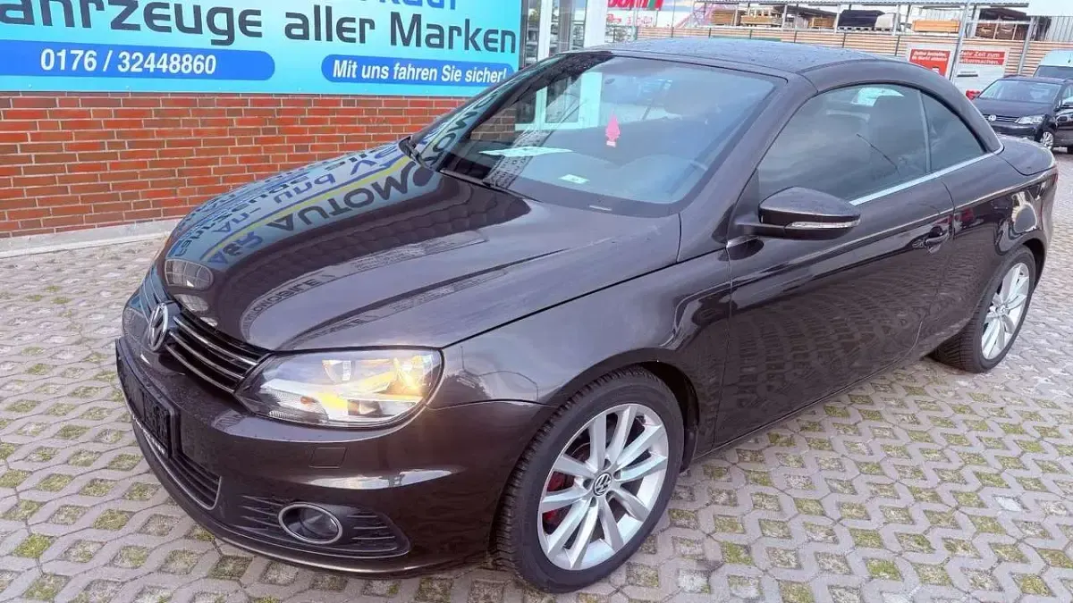Occasion VW Eos Basis 160 PK (117 kW) 2011 Zwart Cabriolet