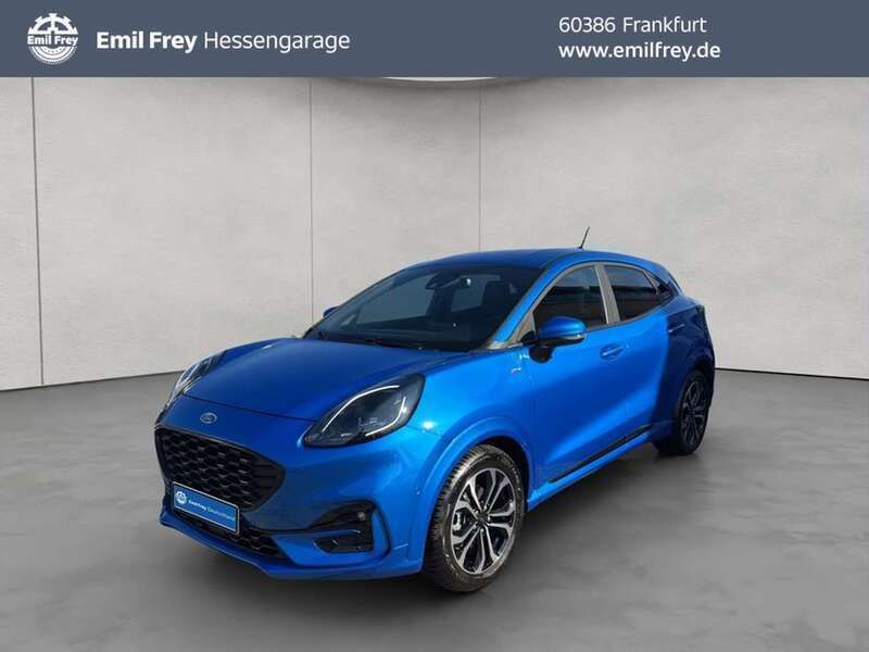 Desert island blue metallic Gebraucht 2024 Ford Puma ST-Line SUV | 24.750 € (Guter Preis) - Bild 1/4