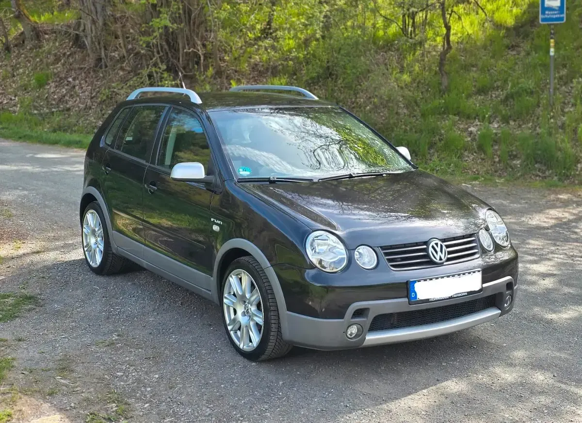 Gebraucht VW Polo Cross 101 PS (74 kW) 2004 Schwarz Kleinwagen